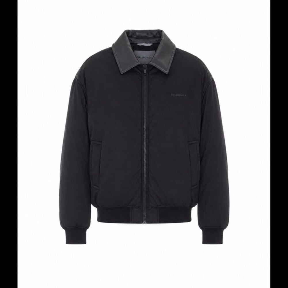 Balenciaga Men Cocoon Bomber With Logo